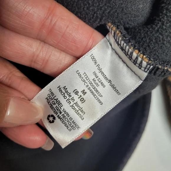 Teddy Leopard Print Zip Pullover Sweater - Picture 14 of 15